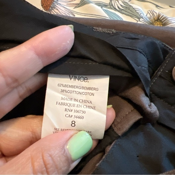 Vince Bemberg Cotton Cuffed Trousers - Picture 4 of 7